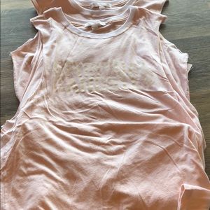 Spiritual Gangster Varsity Pink Sand Tank